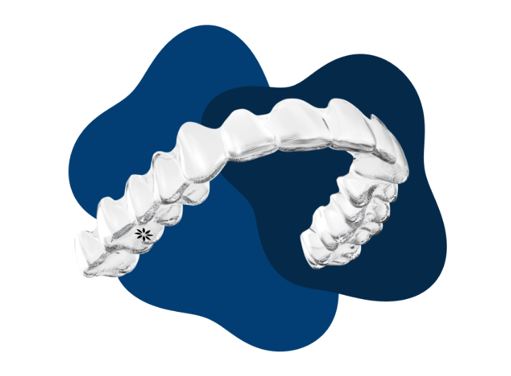 Invisalign clear aligner braces